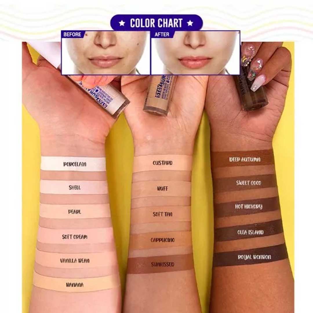 15105 J.CAT BEAUTY STAYSURANCE WATER-SEALED SMUDGE CONCEALER (106 Banana)_1