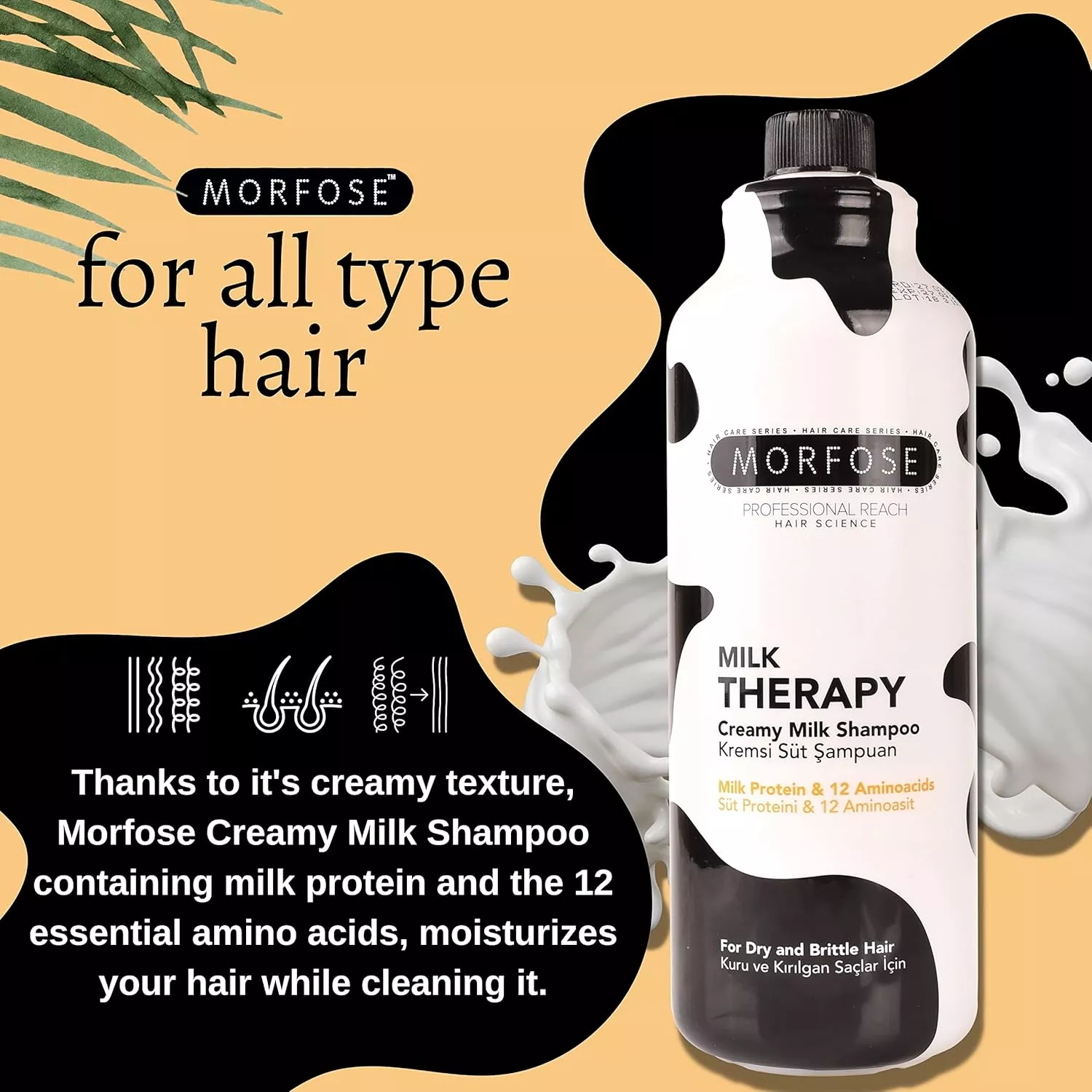 Morfose Creamy Milk Therapy (Shampoo 1000ml)_4