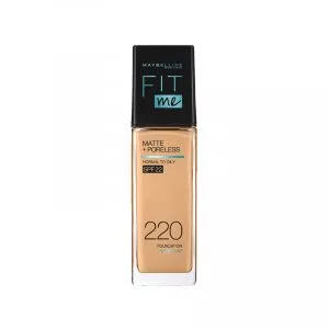 Fit Me Matte + Poreless Foundation (220 Natural Beige)