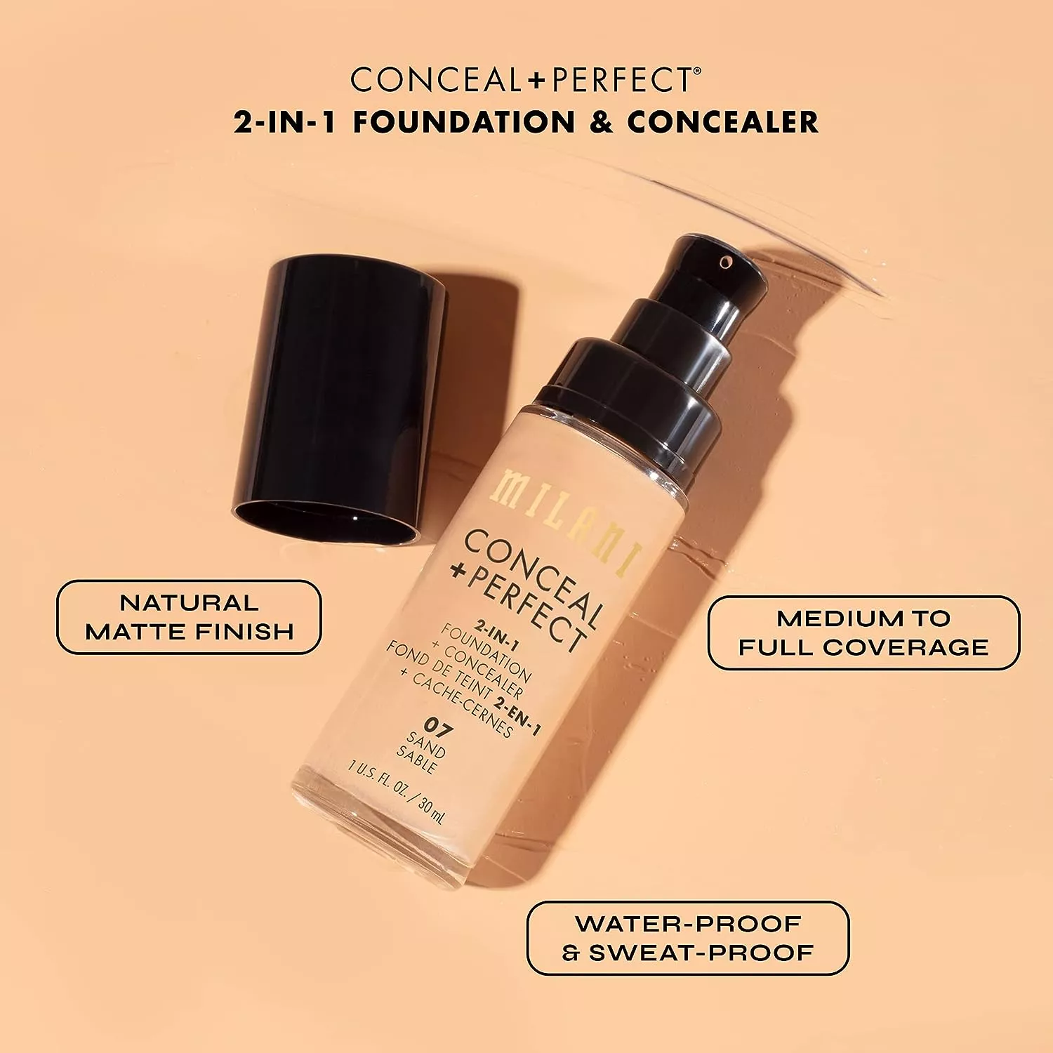 Milani Conceal + Perfect Foundation (Natural Beige 05a)_3