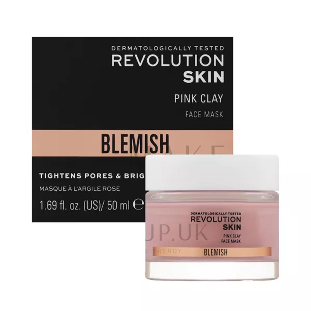 23234 Makeup Revolution Skincare Pink Clay Face Mask (Blemish)_1