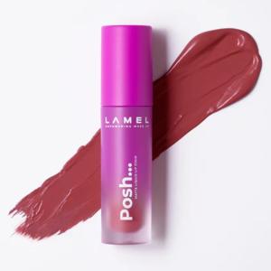 Lamel Posh Matte Liquid Lipstick (408 Passion Pink)