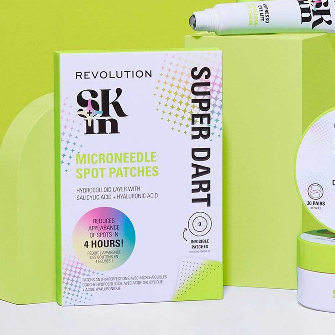 24074 Revolution Skin Super Dart Microneedle Salicylic Acid Hydrocolloid Spot Patches (4)