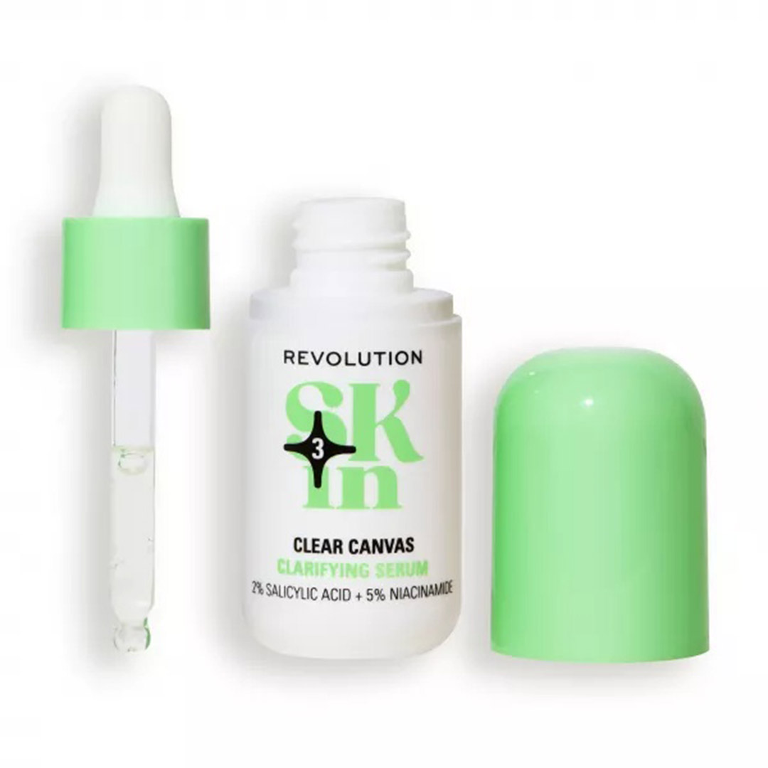 24077 Revolution Skin Clear Canvas 5% Niacinamide & 2% Salicylic Acid Clarifying Serum_1