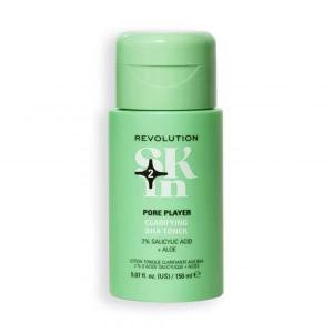 Revolution Skin Pore Player 2% Salicylic Acid & Aloe Clarifying BHA Toner