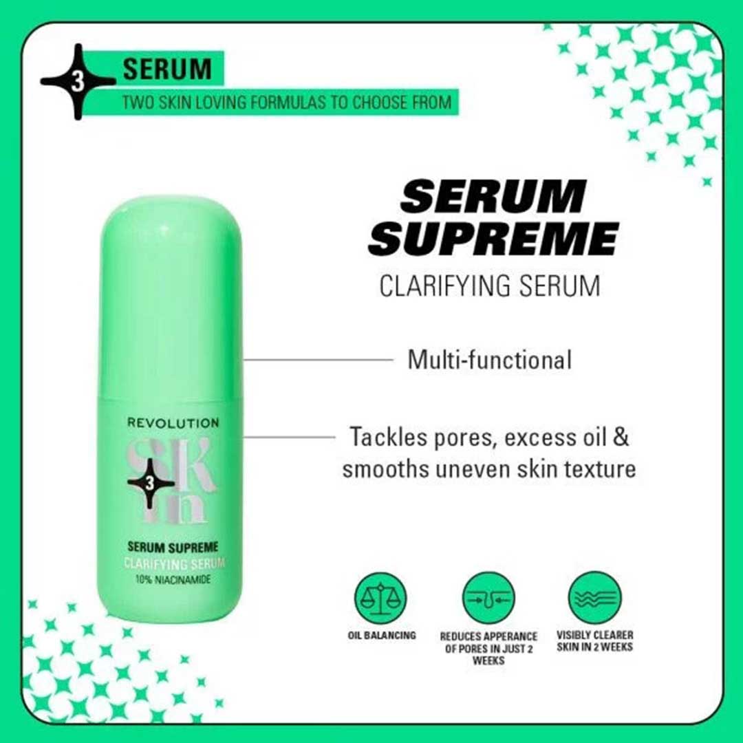 24081 Revolution Skin Serum Supreme 10% Niacinamide Serum Clarifying Serum_1