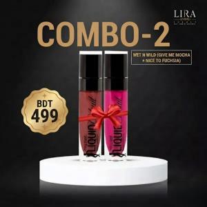 wet n wild (give me mocha+ Nice to fuchsia) is available for just 500/=