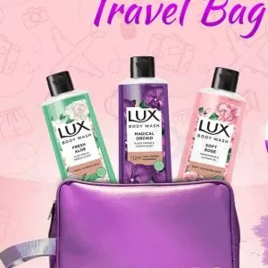 Lux Body Wash (Aloe Vera, Black Orchid & French Rose)-245ml