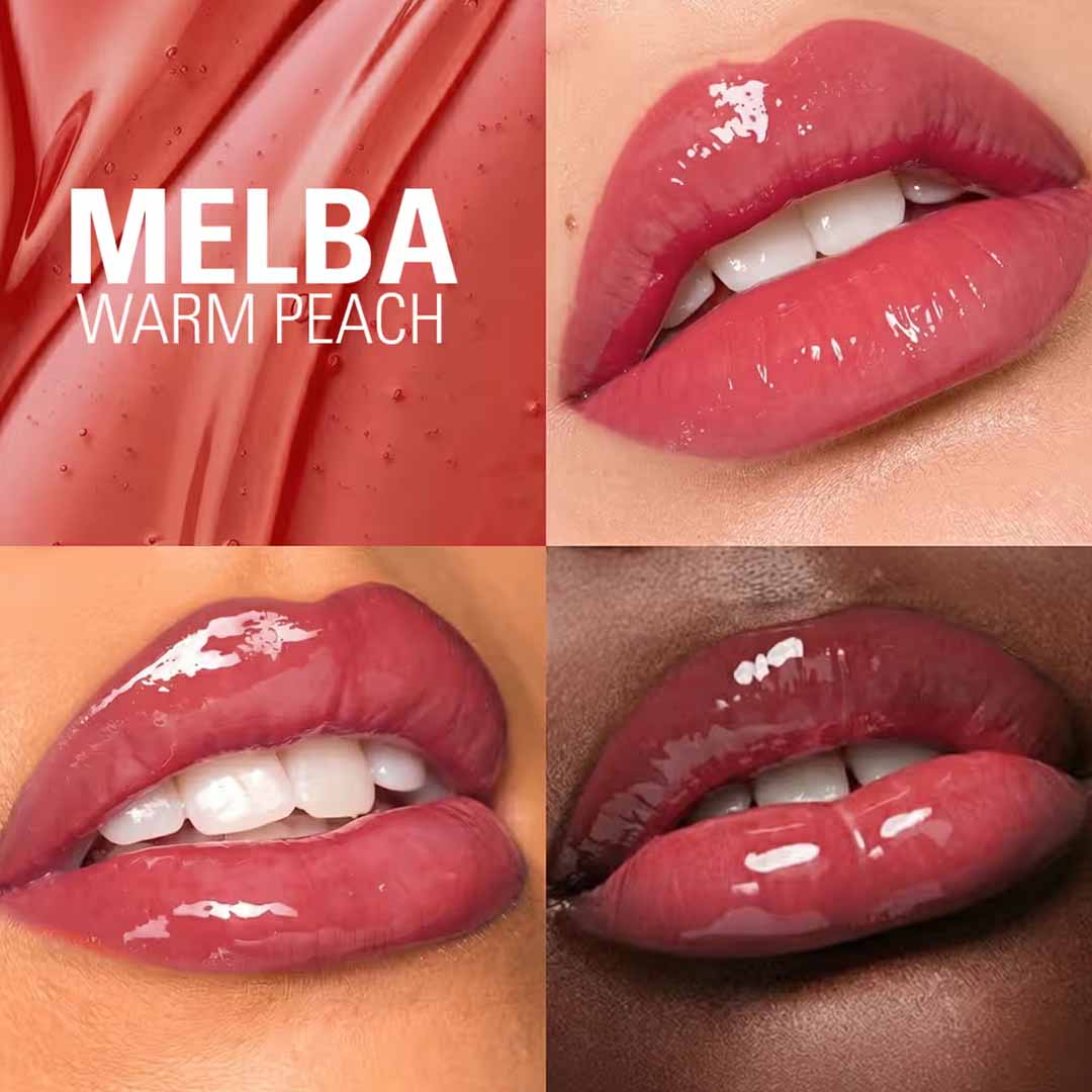 23454 Revolution Pout Bomb Plumping Gloss-Melba Warm Peach_4