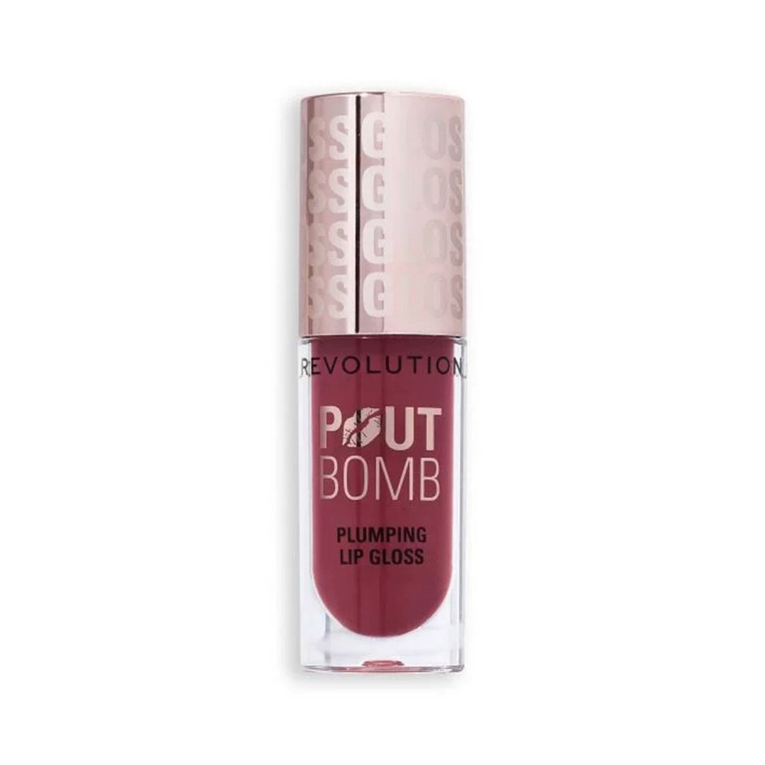 23455 Revolution Pout Bomb Plumping Gloss-Rosewood Rose Pink
