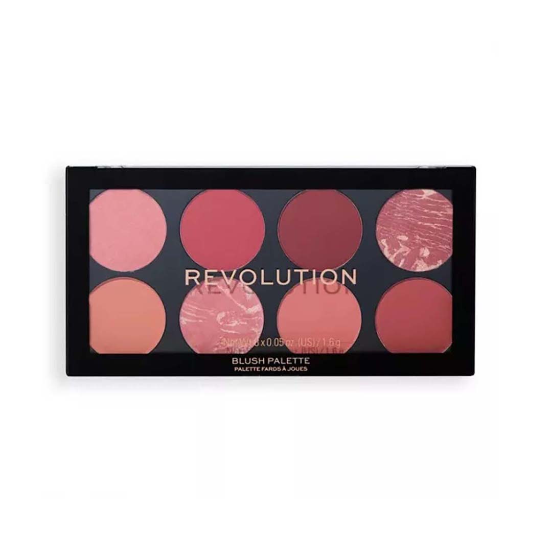 25130 Revolution Ultra Blush Palette-Sunset Burst