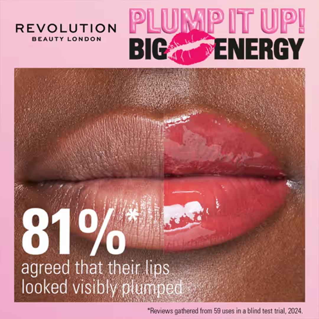 25131 Revolution Pout Bomb Plumping Gloss-Cookie Warm Nude_5