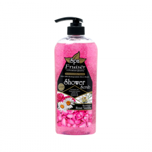 Spa Fruiser Shower Scrub (Romantic Rose Vanilla 730 Ml)