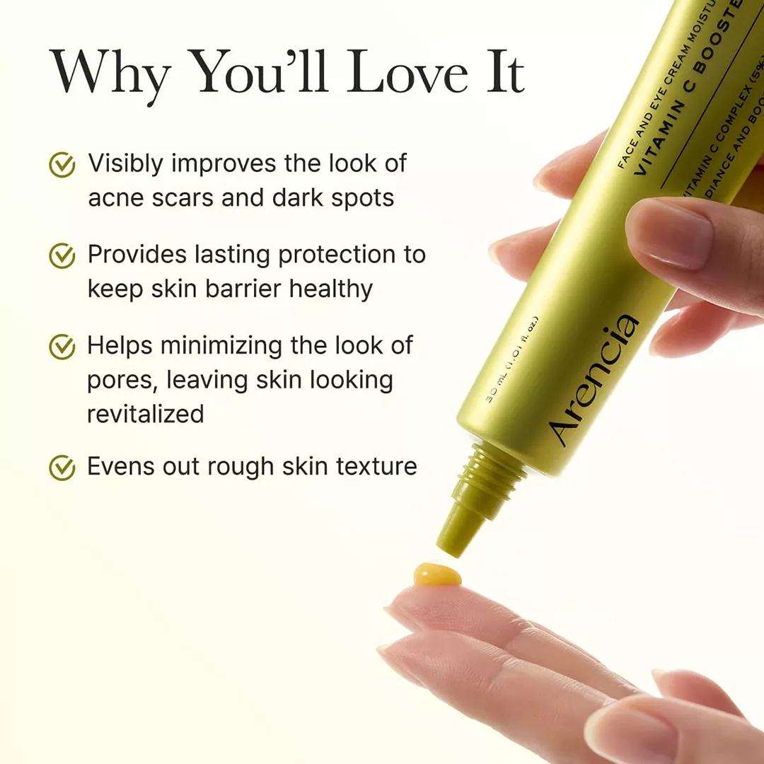 25760 ARENCIA Face And Eye Cream Moisturizer (Vitamin C Booster Shot (30 Ml)_2