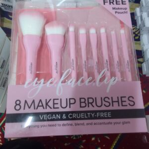 Absolute New York	Tools 8 Pcs Makeup Brush Set (Eye Face And Lip)