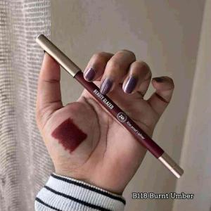 Beauty Glazed Waterproof And Long Lasting Lipliner  Burnt Umber