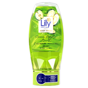 Lily 72hr Moisture lock Body Wash ( Green Apple Brust) (250ml)
