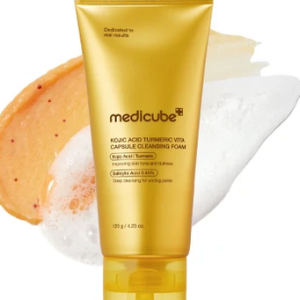 Medicube Kojic Acid Turmeric Vita Capsule Cleaning Foam (120 G)