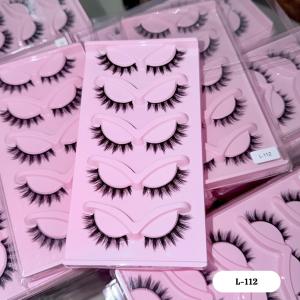 TG Beauty 5 Pair False Eyelashes (L-112)