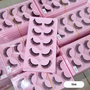 TG Beauty 5 Pair False Eyelashes (T04)