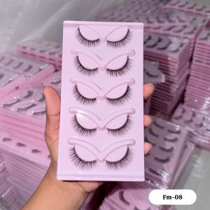 TG Beauty 5 Pair False Eyelashes (Fm-08)