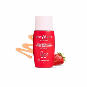 Dot and Key Strawberry Dew Tinted Sunscreen (02 Warm Ivory (50 Ml))