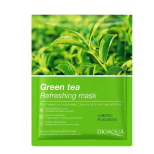 Bioaqua Refreshing Facial Mask 25 G (Green Tea)