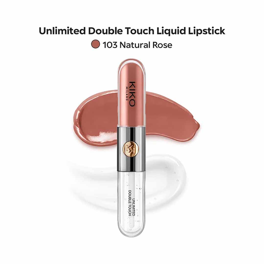 26458 Kiko Milano Unlimited double touch liquid lip colour (103)