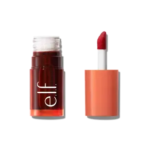 e.l.f	Sheer For It Blush Tint Buildable Stain for Lips + Cheeks (Orange Crush)