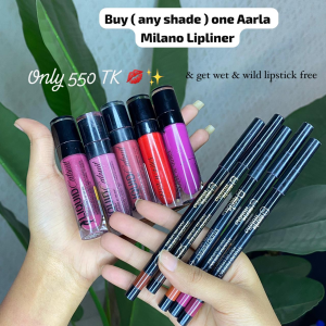 Aarla Milano Lipliners & Wnw Catsuit Lip Combo 550/=