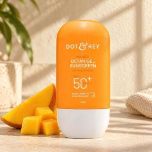 Dot and Key Mango Detan Gel Sunscreen Spf 50 Plus (Mango D (50 G))