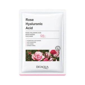 Bioaqua Rose Hyaluronic Acid Moisturizing Facial Mask 25 G (Rose Hyaluronic Acid)