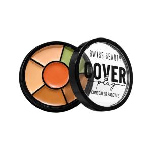 Swiss Beauty Cover Play 6 In 1 Concealer Palette (Light To Medium 01)