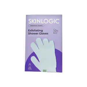 Skinlogic	Exfoliating Shower Gloves 1 Pair (Purple)